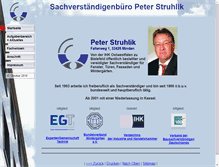 Tablet Screenshot of peter-struhlik.de